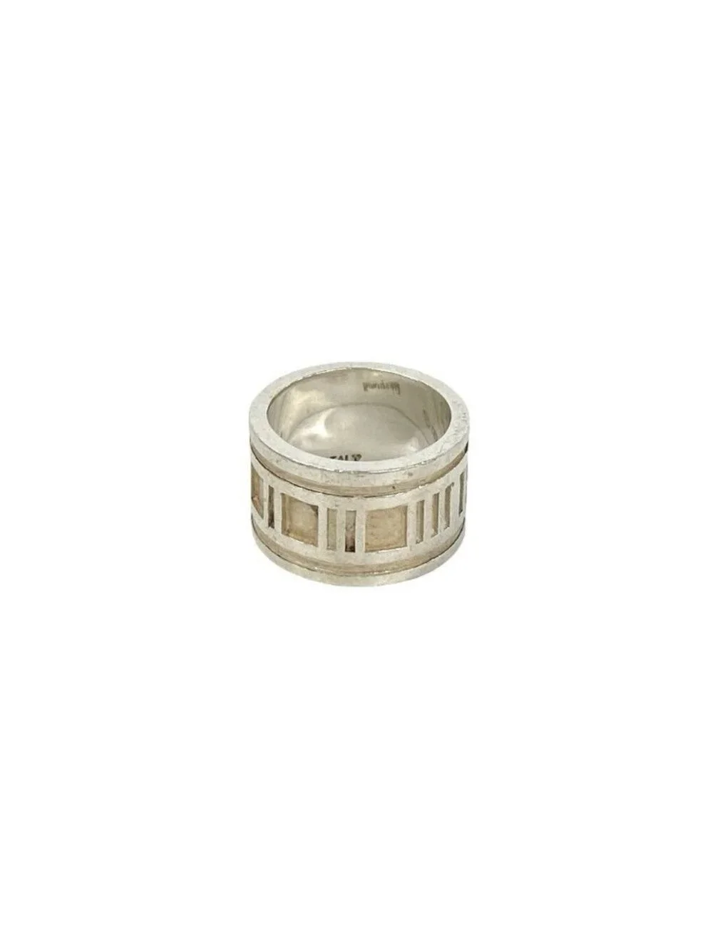 Tiffany & Co Atlas Wide Ring 925 Sterling Silver